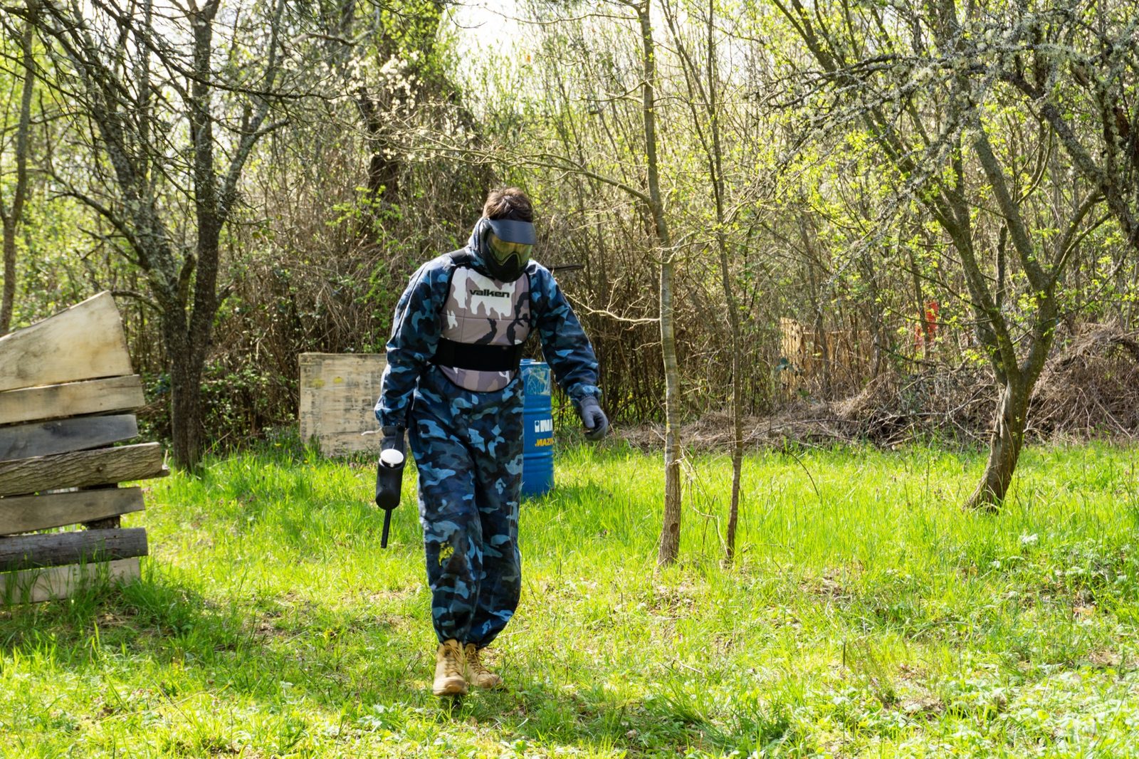 Paintball poligon Demode u šumi