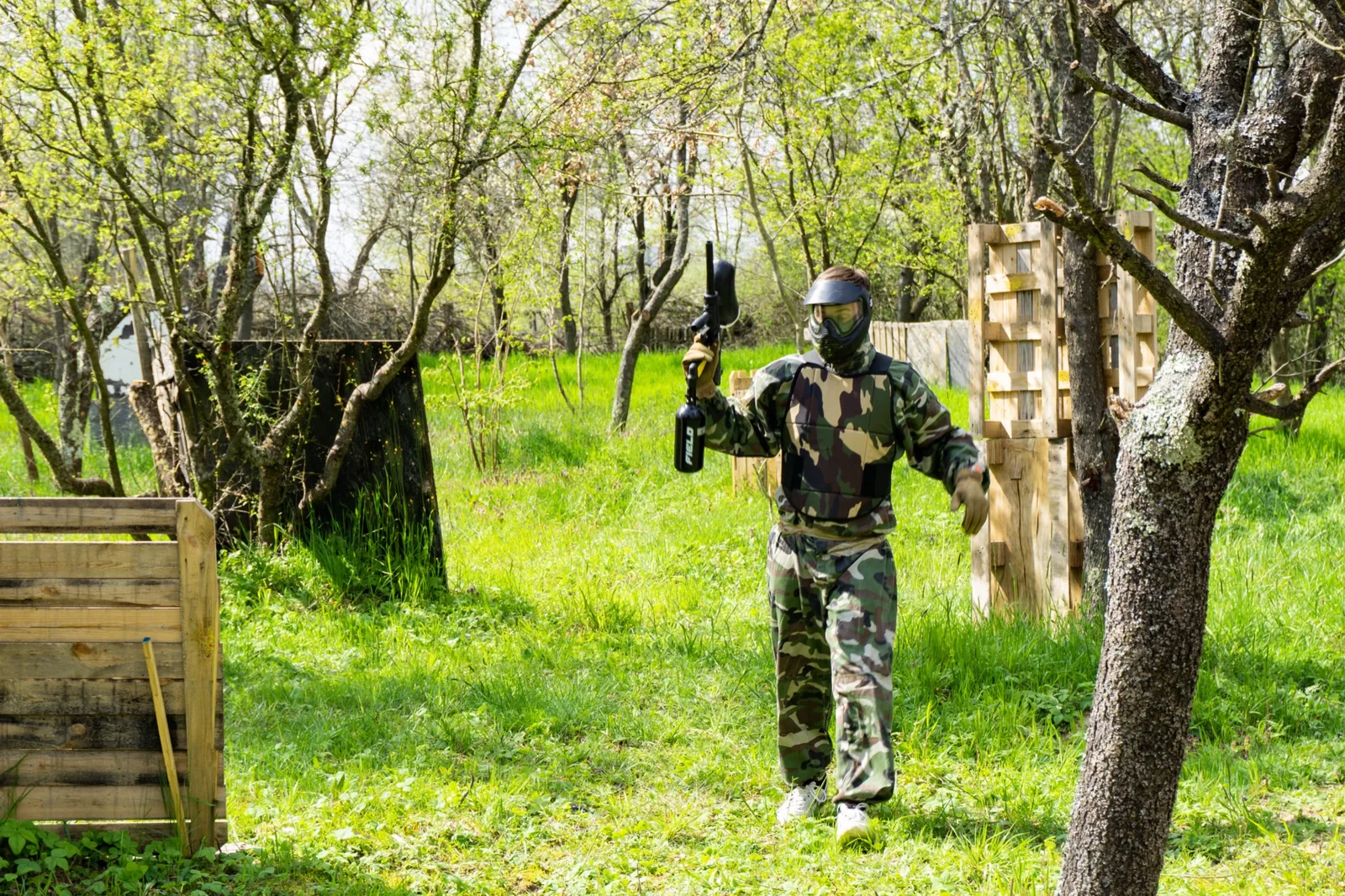 Paintball ekipa na terenu Demode Paučje