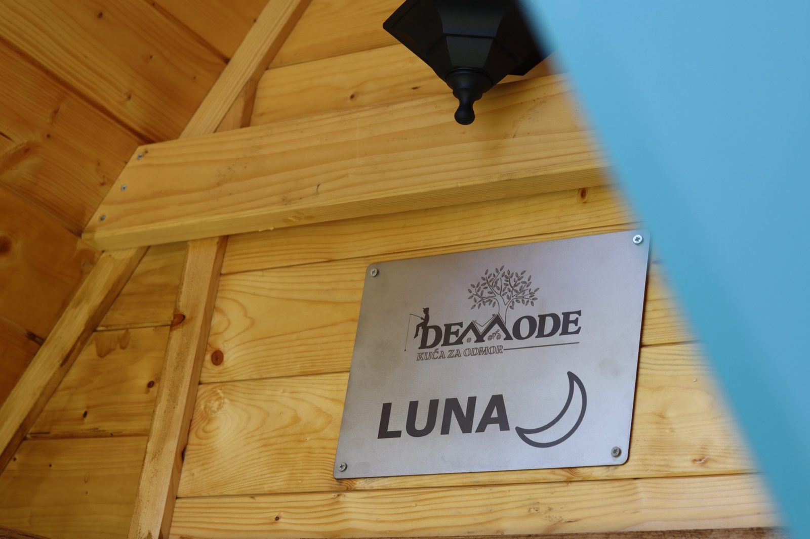Kuća za odmor Demode — Bungalov Luna, natpisna pločica