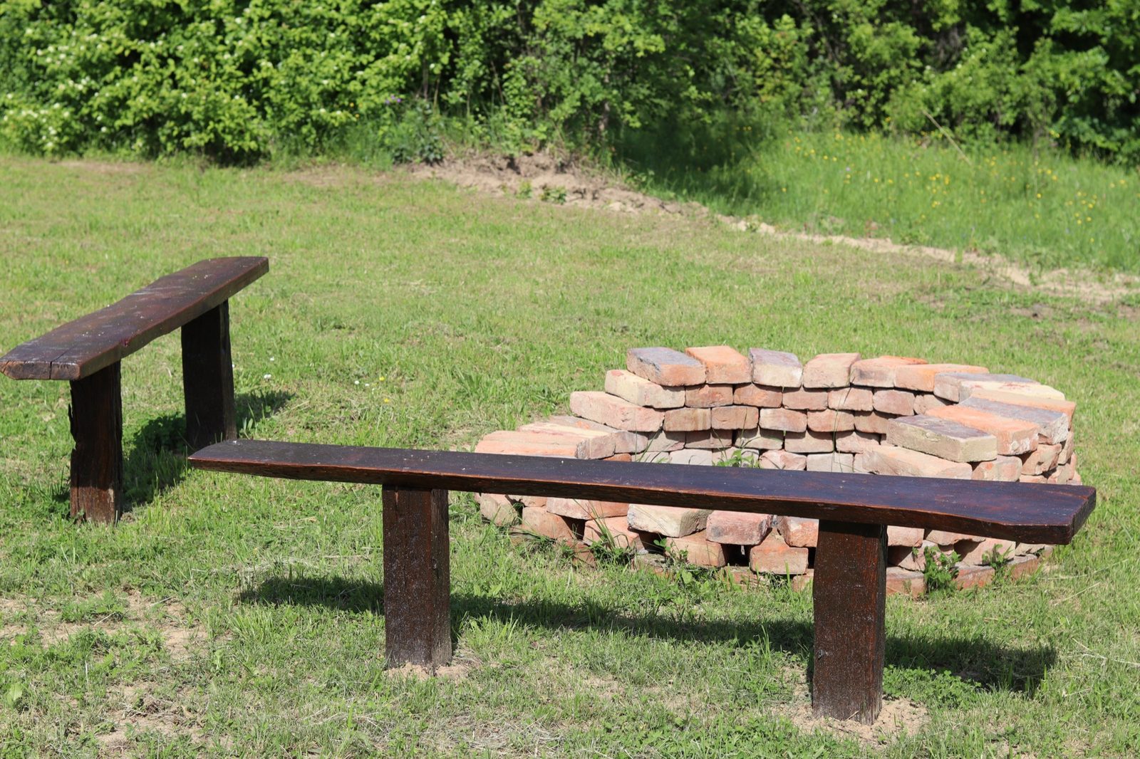 Kuća za odmor Demode — Bungalov Silva, dvorište s ognjištem